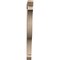 Ekena Millwork Funston Slat Smooth Bracket, Douglas Fir, 3 1/2"W x 36"D x 42"H BKT04X36X42FST06SDF - alternate 2